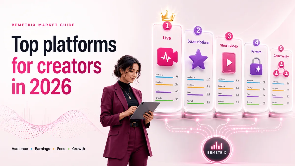 Top platforms for creators in 2026
