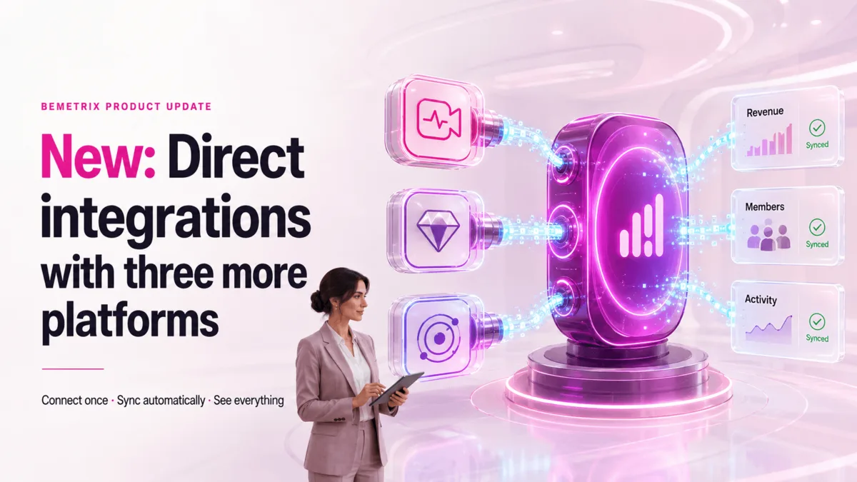 New: Direct integrations with three more platforms