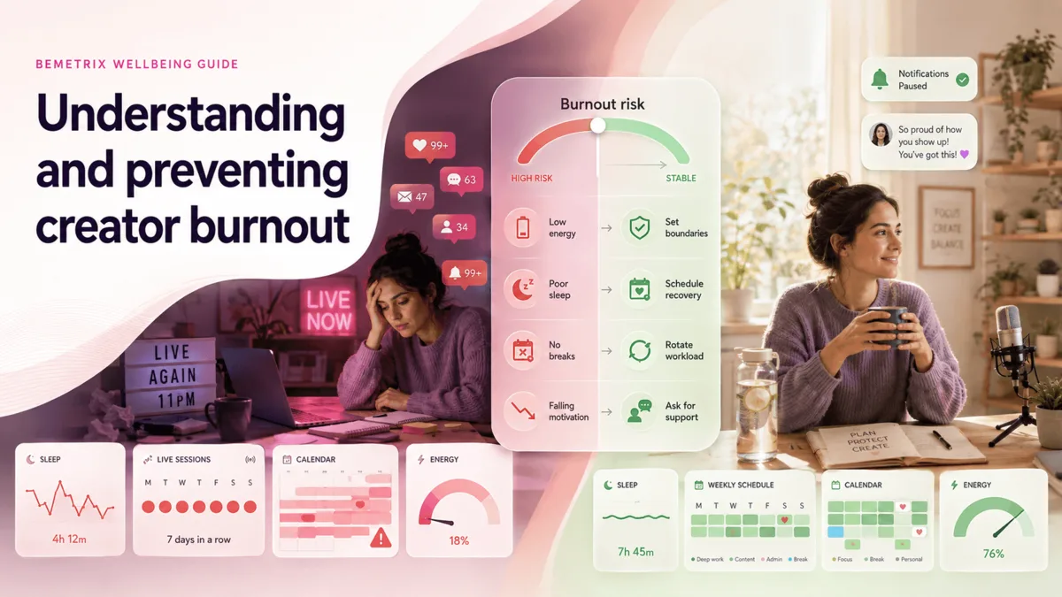 Understanding and preventing creator burnout